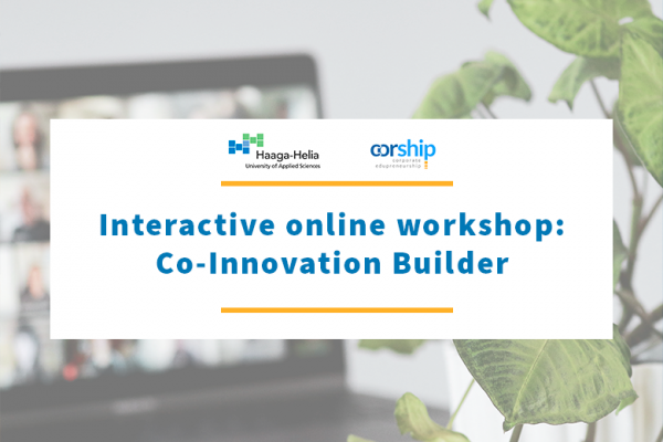 Interactive online workshop: Co-Innovation Builder